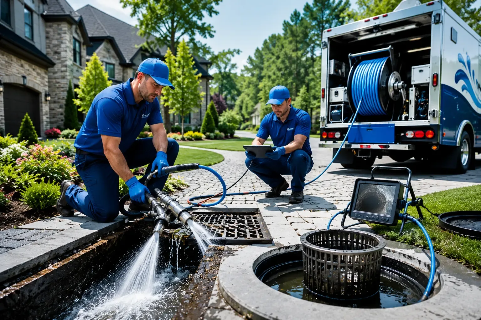 Local outdoor drain cleaning professionals in Summerfield, LA