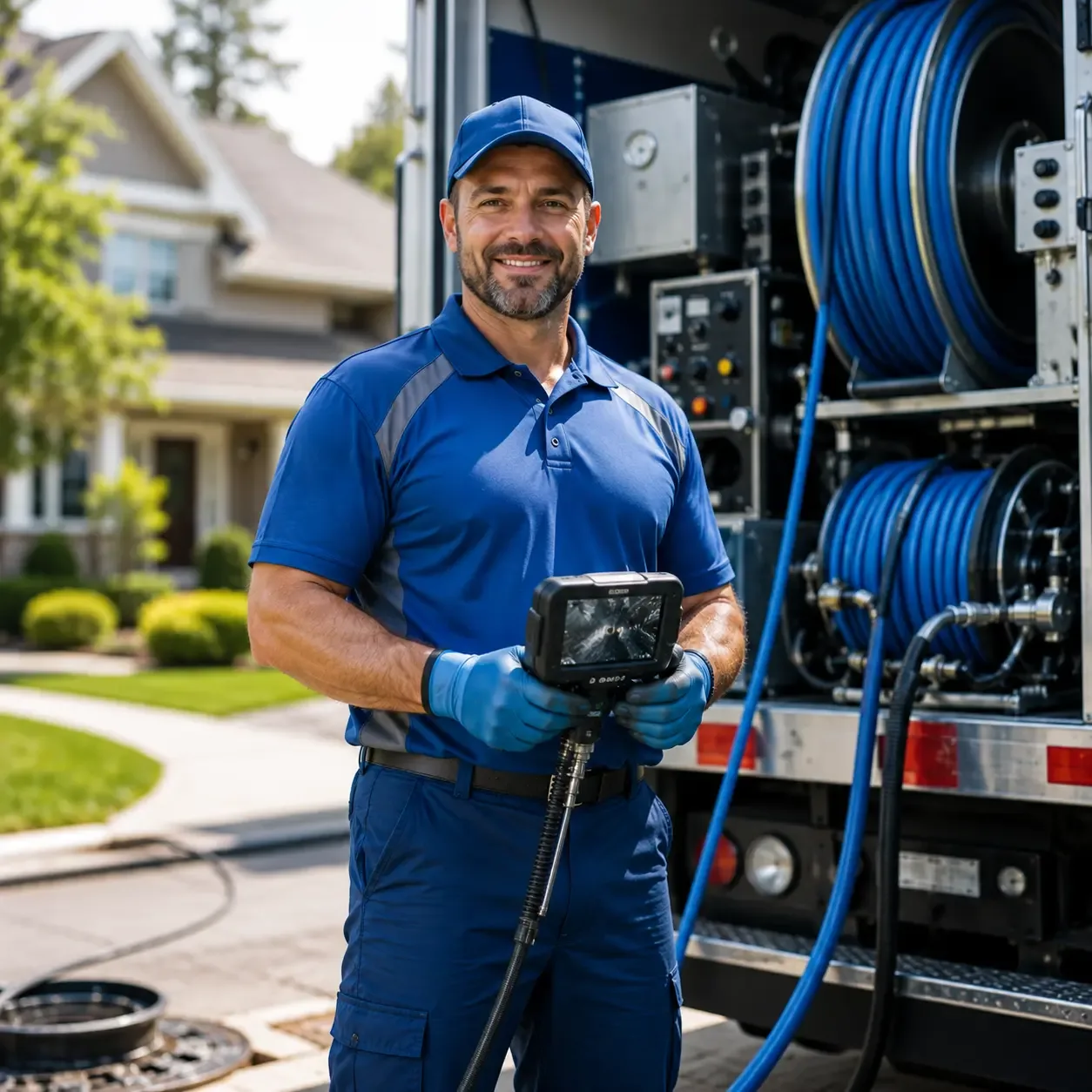 Local outdoor drain cleaning specialists in Summerfield, LA